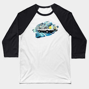 Sprinter Tokyo Night Print Baseball T-Shirt